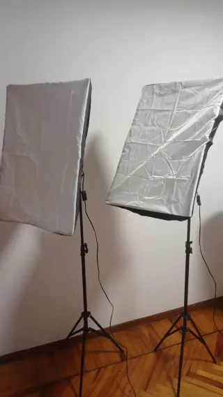 2 Softbox para fotografía