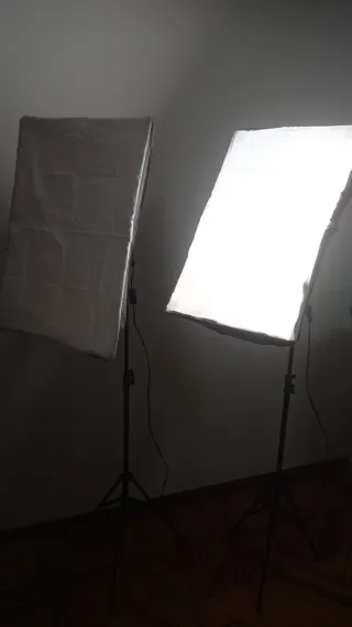 2 Softbox para fotografía