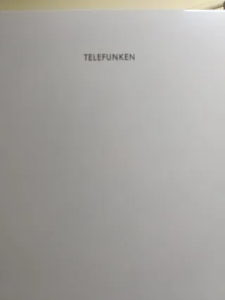 Nevera Telefunken blanca