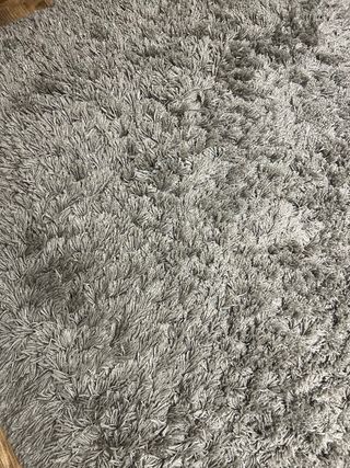 URGE VENTA Alfombra pelo largo gris 240x180cm