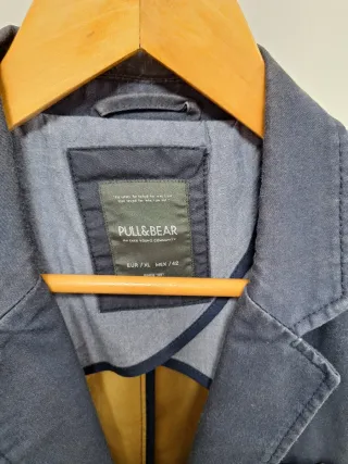 Chaqueta Blazer sport Pull and Bear talla Xl azul