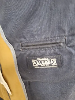 Chaqueta Blazer sport Pull and Bear talla Xl azul
