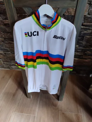 Maillot y Culotte Campeón del Mundo UCI