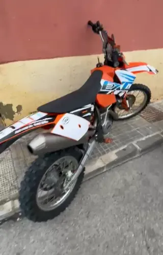 Moto KTM 450 Enduro