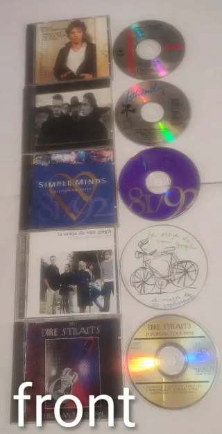 15 CDs Rock PRECIO LIQUIDACION 1 x 3€