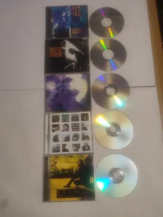 15 CDs Rock PRECIO LIQUIDACION 1 x 3€