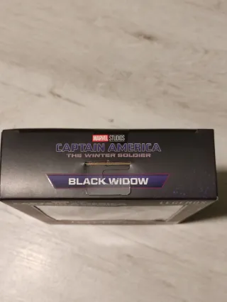 Figura Black Widow Marvel Legends Capitán América.