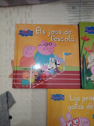 Peppa Pig libros pack 3.