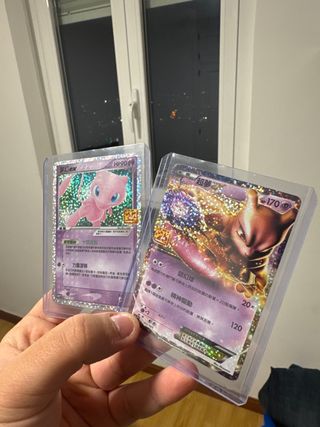 Mewtwo 25 Aniversario Chino Carta Pokémon