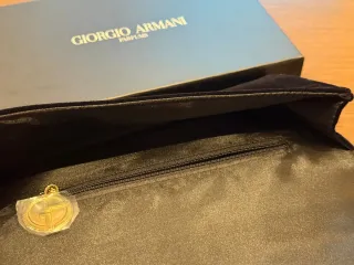 Bolso de fiesta Giorgio Armani negro