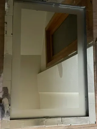 Espejo decorativo con marco mosaico