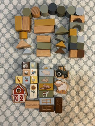 Bloques Construcción Madera Little Dutch