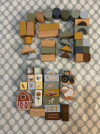 Bloques Construcción Madera Little Dutch