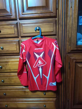 Traje moto niño rojo Acerbis Talla 26