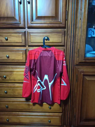 Traje moto niño rojo Acerbis Talla 26