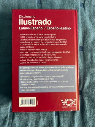 Diccionario latin-español de bachillerarto