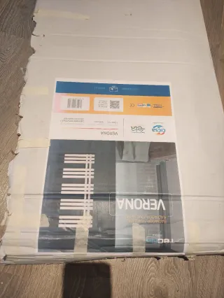 Radiador Toallero Verona 120x50 cm Capuccino