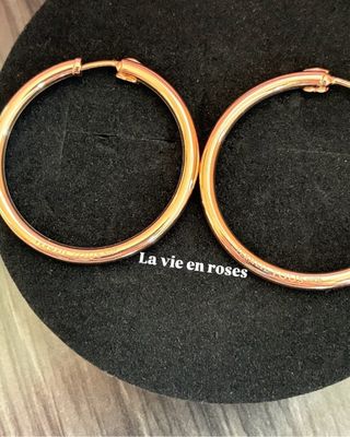Pendientes Tous Basics Oro Rosa Descatalogados