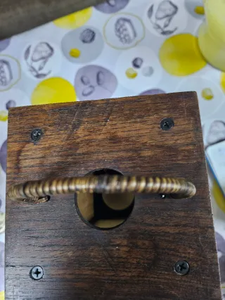 Lámpara de mesa estilo asiático