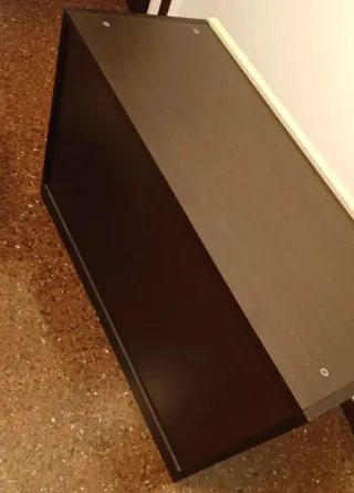 ÚLTIM DIA. Mueble entrada/zapatero/TV madera