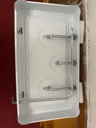 Cocina de gas YREGAS blanca