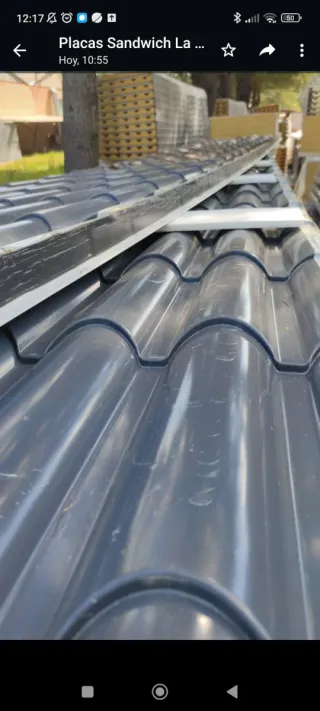 Panel Sándwich imitación teja