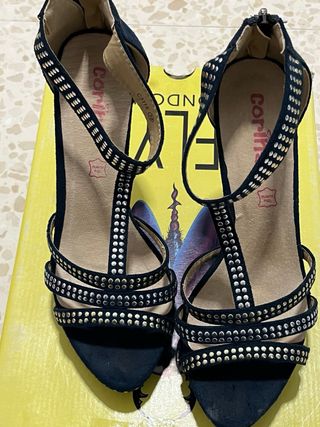 Zapatos de fiesta Talla 39 Azul Marino