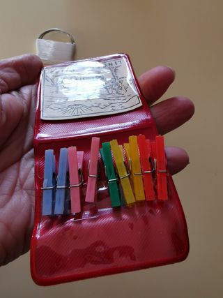 Kit stendi biancheria vintage campeggio