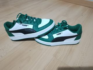 Zapatillas Puma Verde y Blanco