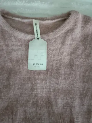 Jersey rosa suave nuevo