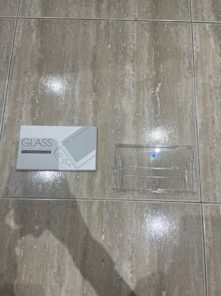 Funda Nintendo Switch OLED + Protector pantalla