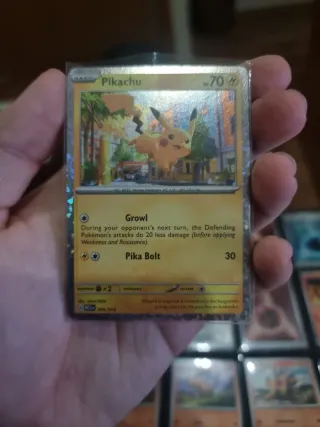 Carta Pokémon Pikachu