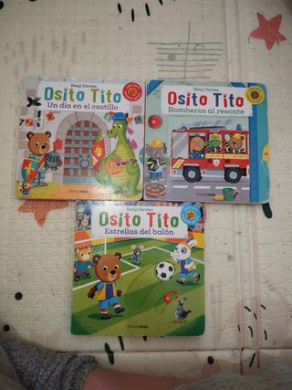 Libros Osito Tito pack 3.