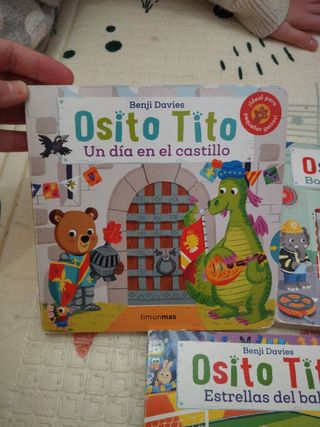 Libros Osito Tito pack 3.
