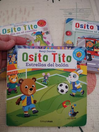 Libros Osito Tito pack 3.