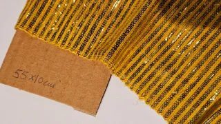 Galón lamé hojilla oro antiguo