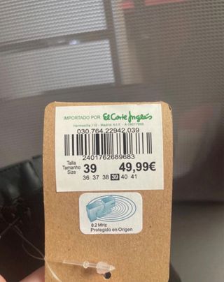 Botines Green Coast Talla 39 Negro