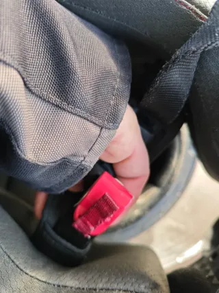 Casco de moto MT Helmets blanco, morado y rosa