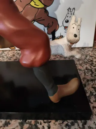 Figura Tintín Reportero Resina Policromada