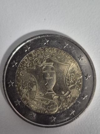 Moneda 2€ Francia 2016 UEFA Euro
