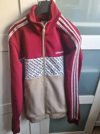 Chándal Adidas Granate Talla XS Edición exclusiva