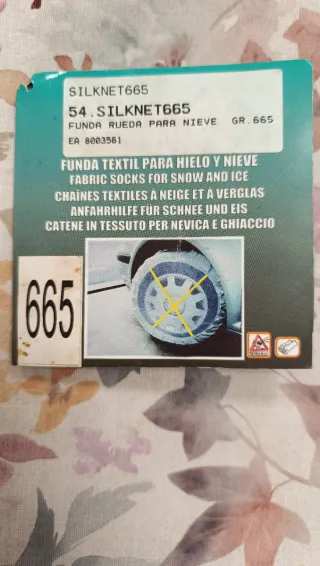 Cadena de nieve textil Silknet