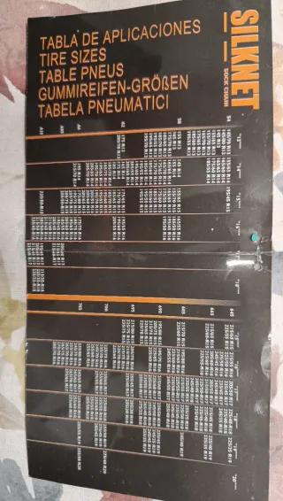 Cadena de nieve textil Silknet