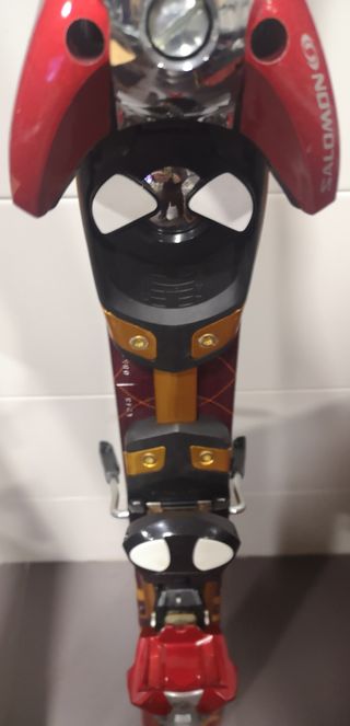 Esquís Salomon Scream + Fijaciones S810