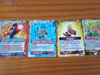 Lote 150 cartas Dragon Ball super card game