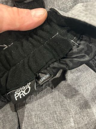 Pantalón de esquí para niño/a gris  Marca :Crivit