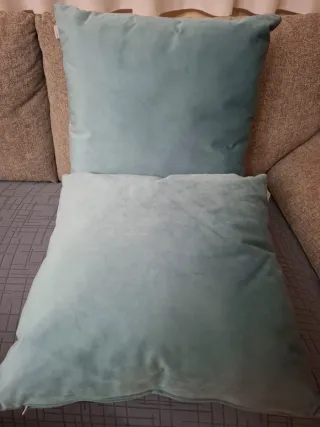 2 Cojines Terciopelo SANDECO 50x50cm