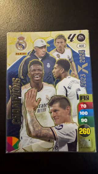 Cromos fútbol: Cristiano Ronaldo, Rodrygo firmado