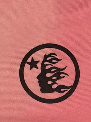 Pantaloncini hellstar rosa con bottoni