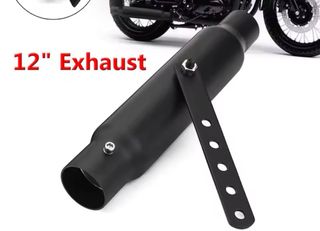 Silencioso Harley Negro